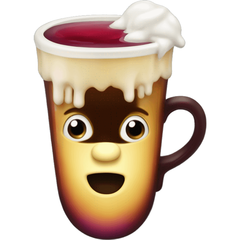 Glühwein glowwine cup christmas emoji