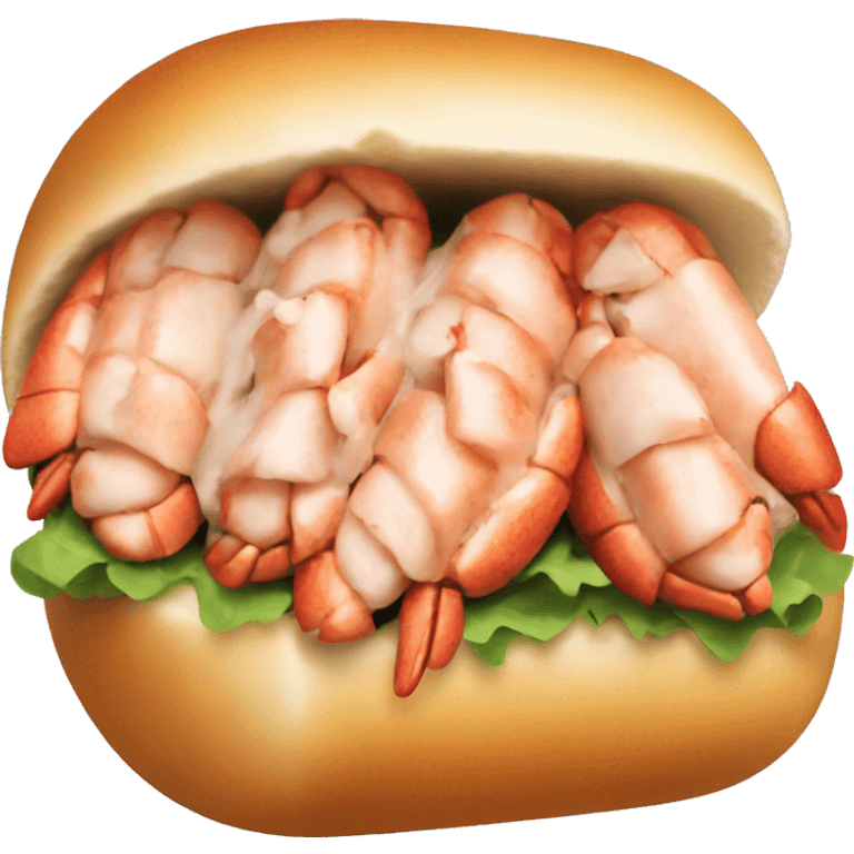 Lobster roll emoji