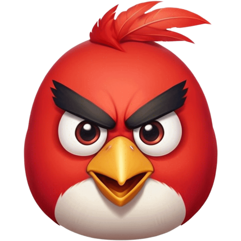 angry bird  emoji