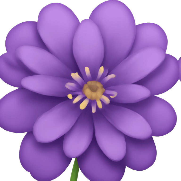 purple flower emoji