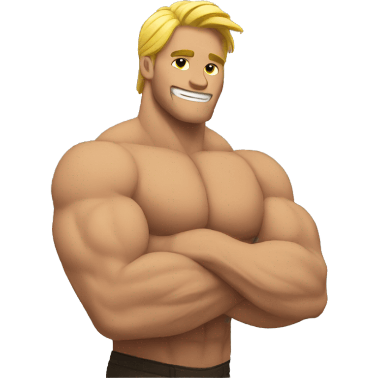 show muscle emoji