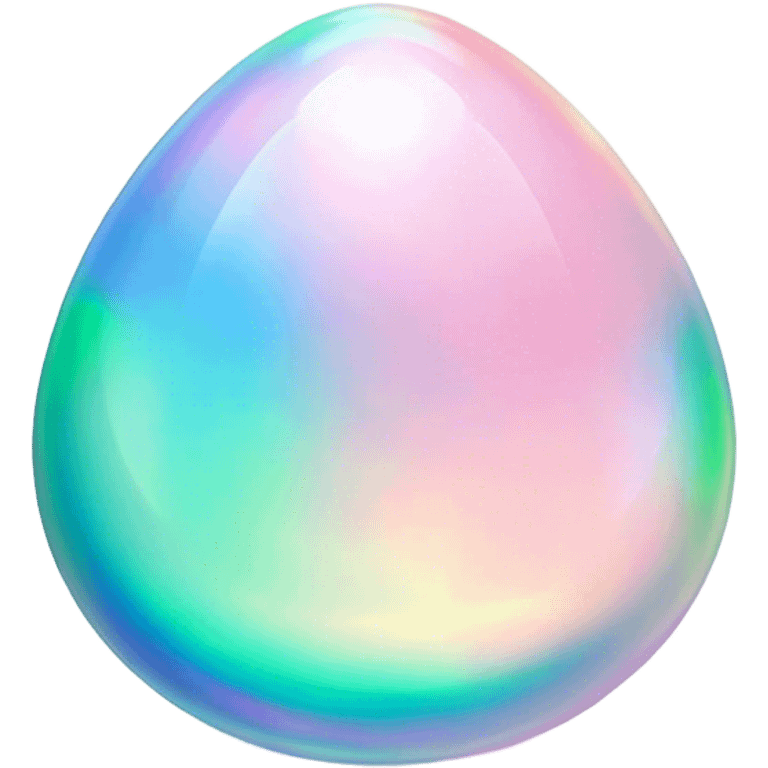 Cinematic Realistic Opal Emoji, Mystical and iridescent, with shifting colors of blue, green, and pink that dance across the smooth, milky surface. The gem’s unique play of light creates a mesmerizing, fluid effect, while a soft, glowing halo surrounds the stone. Soft glowing outline, capturing the essence of magic and mystery in a radiant opal. emoji