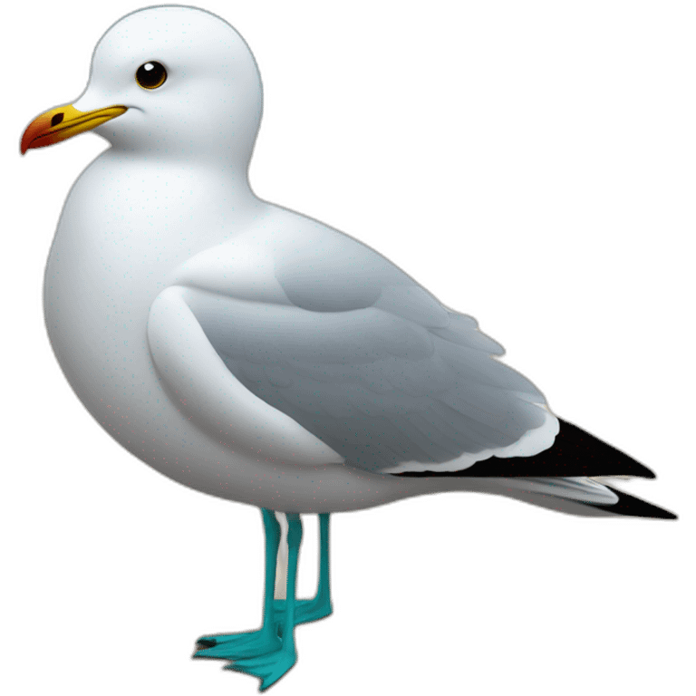 Seagulls trading pills emoji