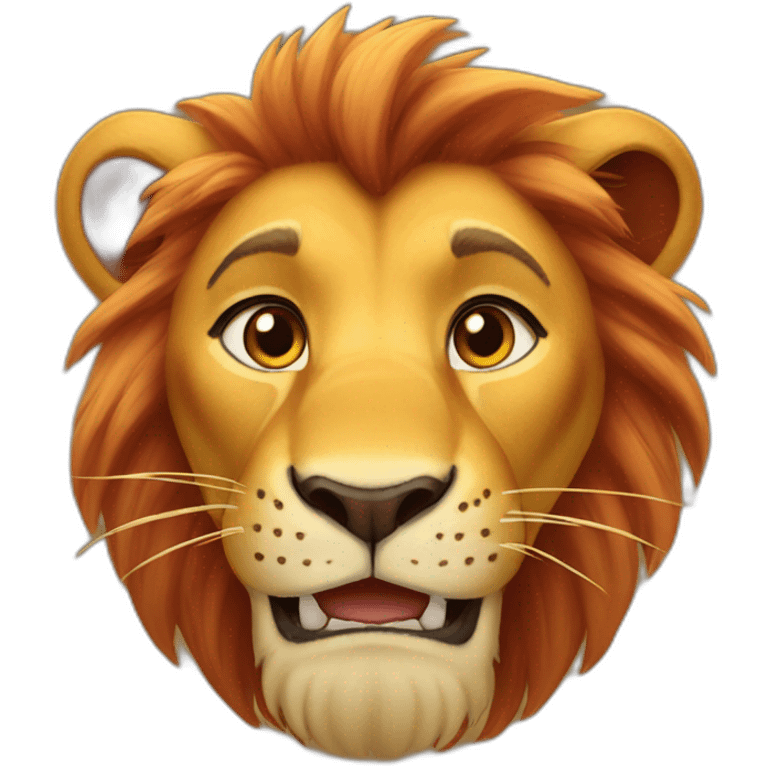 Lion king emoji