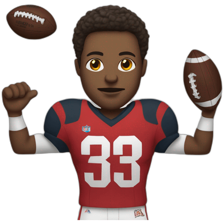 Football player emoji