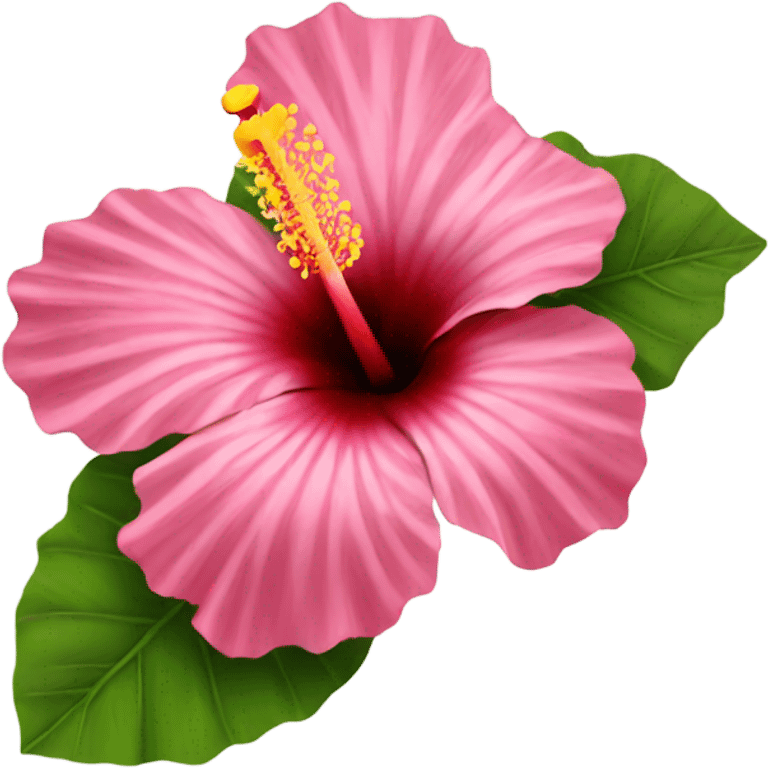 hibiscus flower emoji