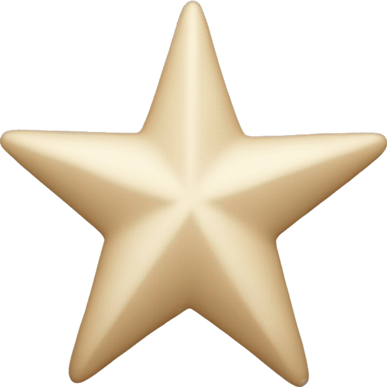 beige star emoji