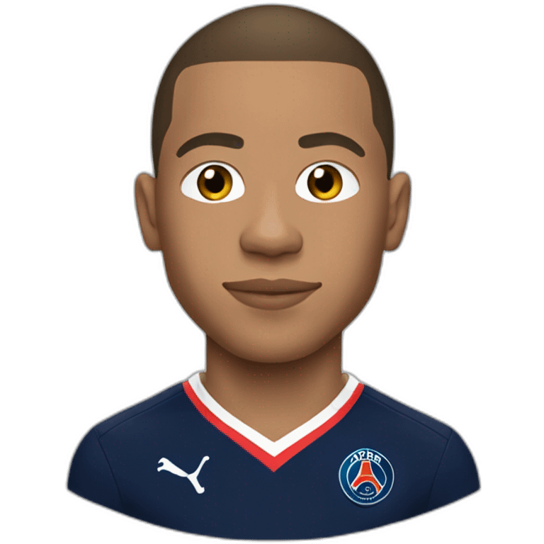 Mbappe aux psg emoji