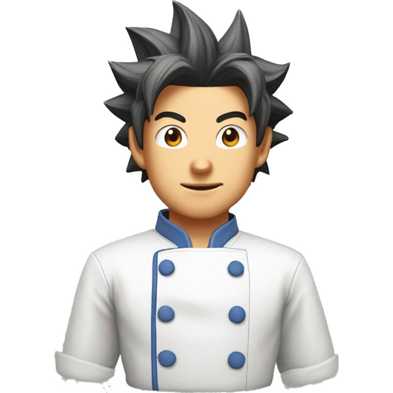 GOKU  MASTER CHEF emoji