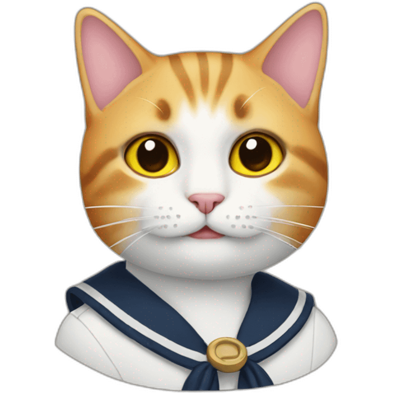 cat sailor emoji