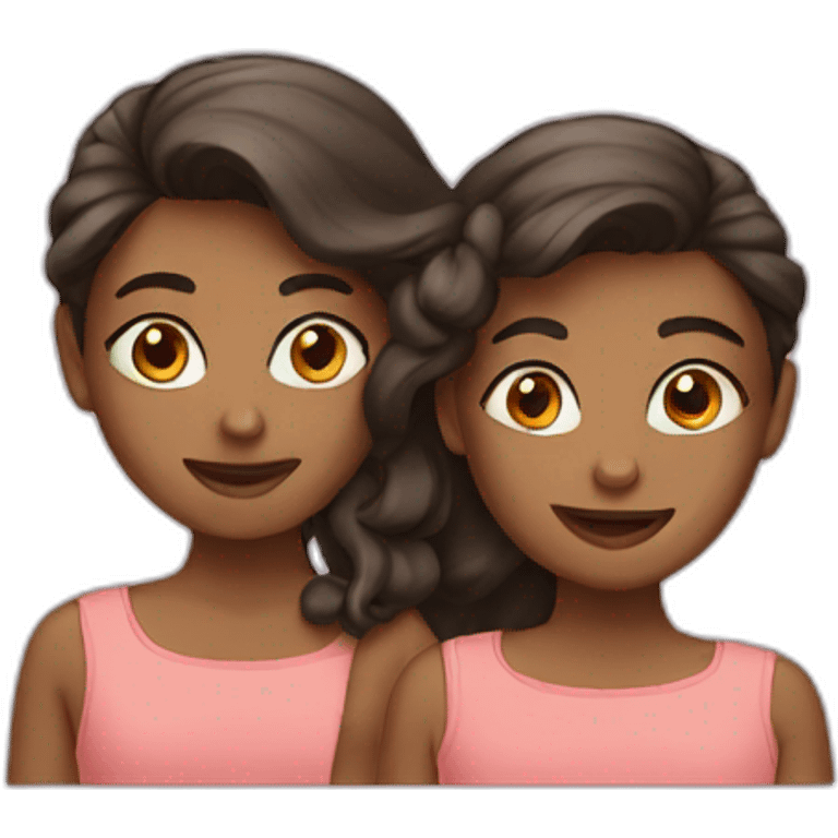 two girls emoji