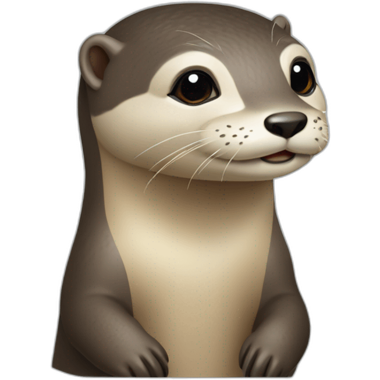 loutre qui rigole emoji