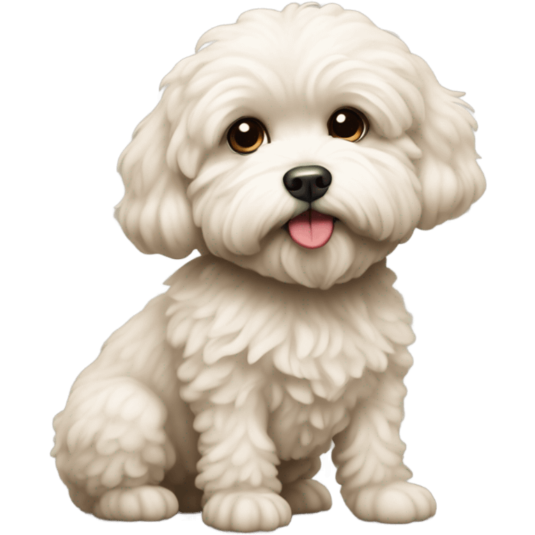 maltipoo pooping emoji