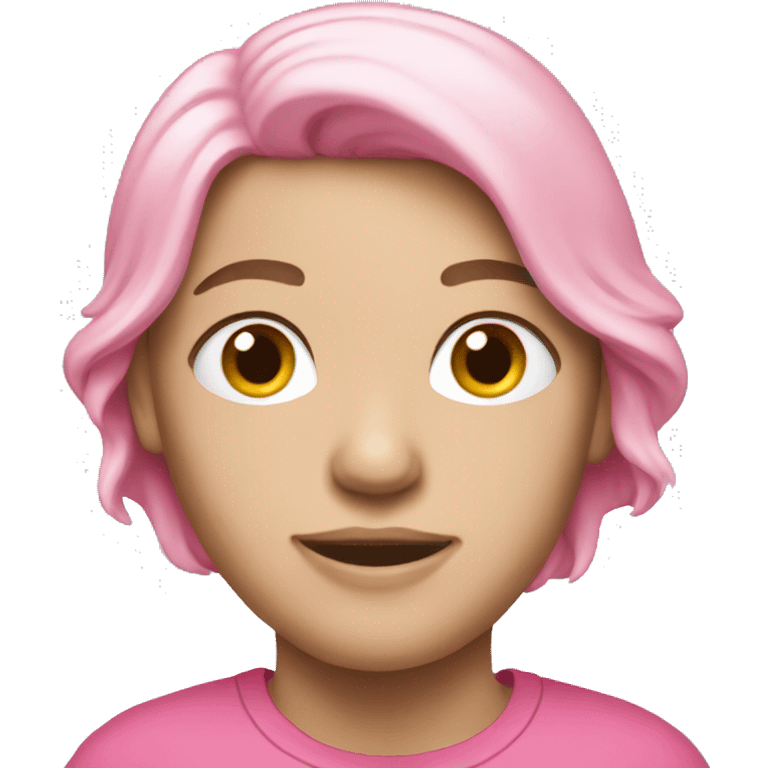 pink headt emoji