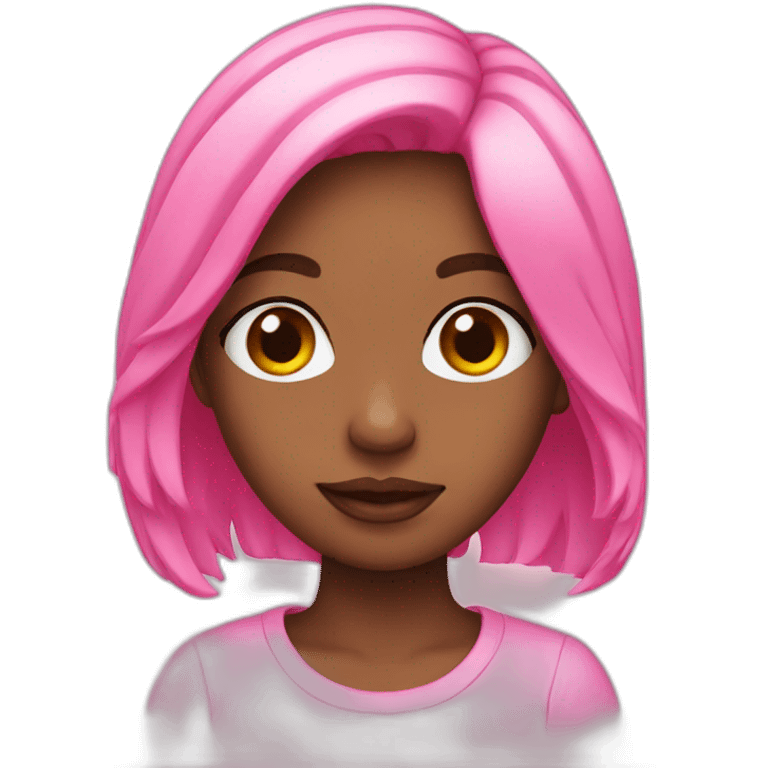 pink girl emoji