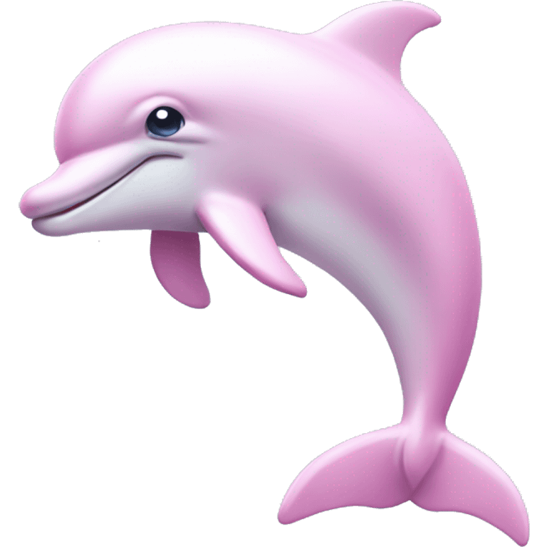 Pastel-pink-colors-dolphin emoji