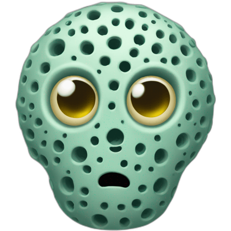 Trypophobia squidward emoji