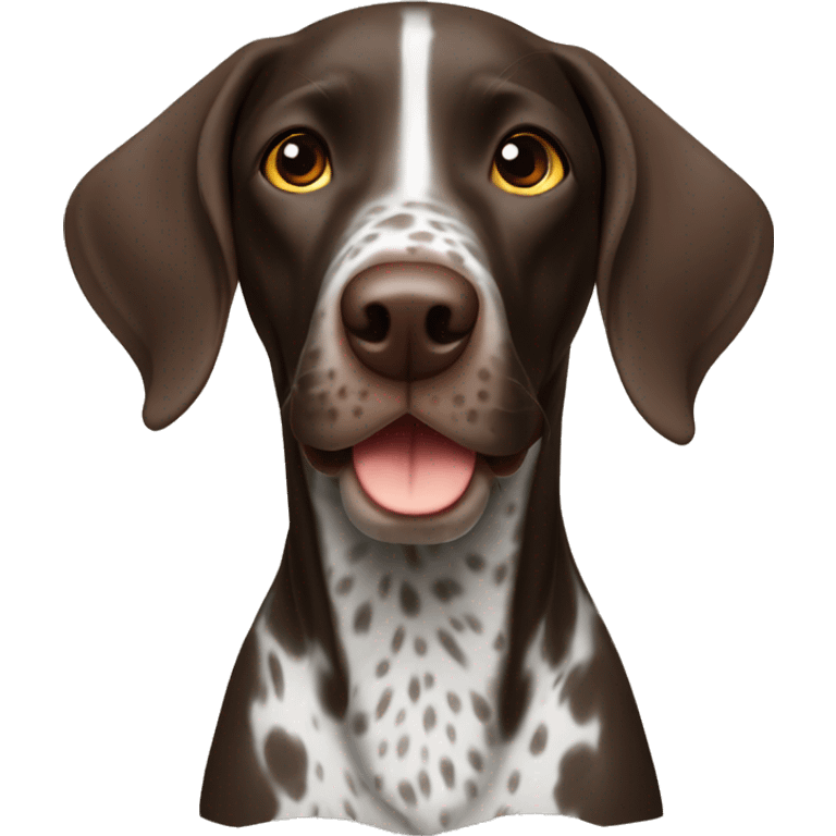 German shorthair pointer emoji