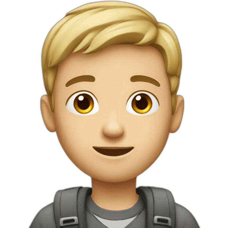 Student boy emoji