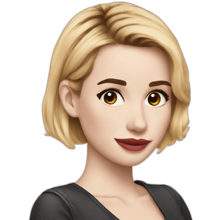 Emma roberts emoji