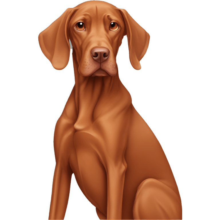 Hungarian Vizsla  emoji