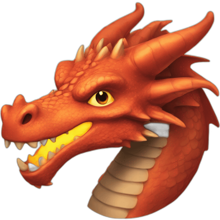 Dragon feu emoji