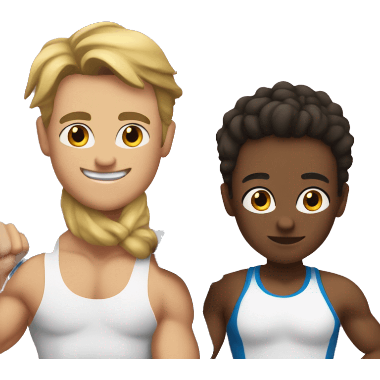 Gym buddies emoji