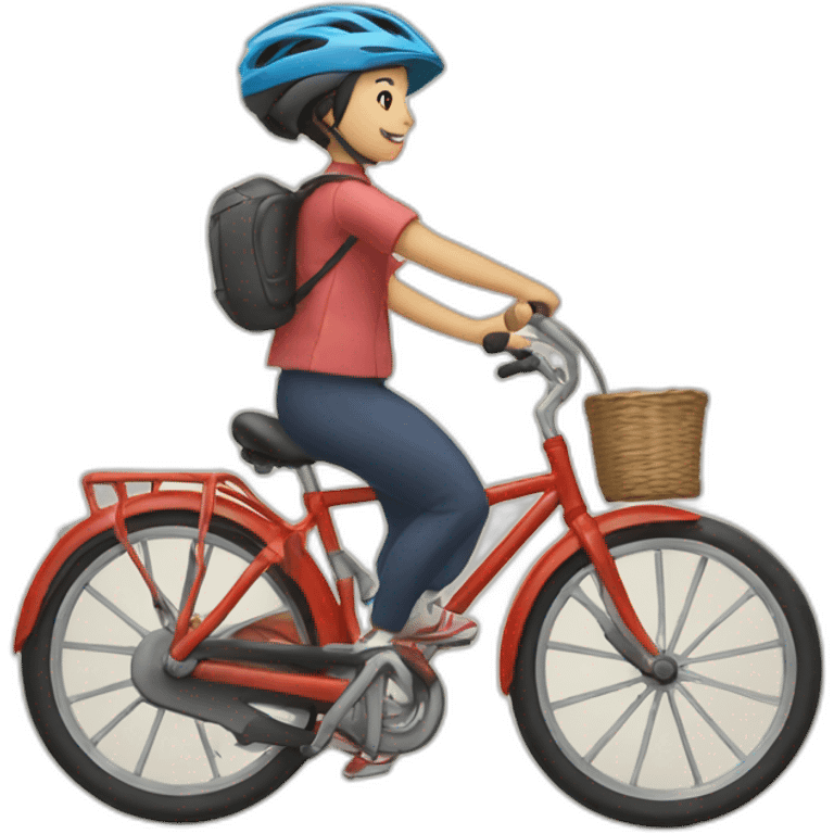 japaness ride a bike emoji