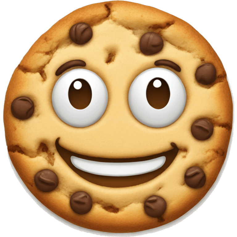 smiling cookie emoji