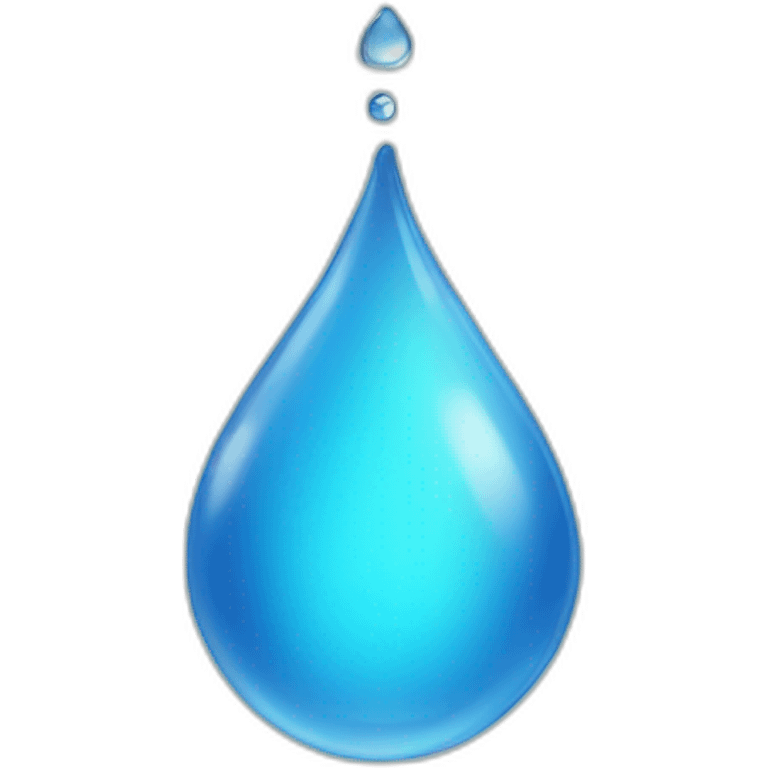 water drop emoji