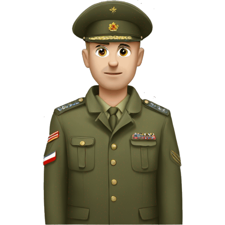 Russian man go to the army  emoji