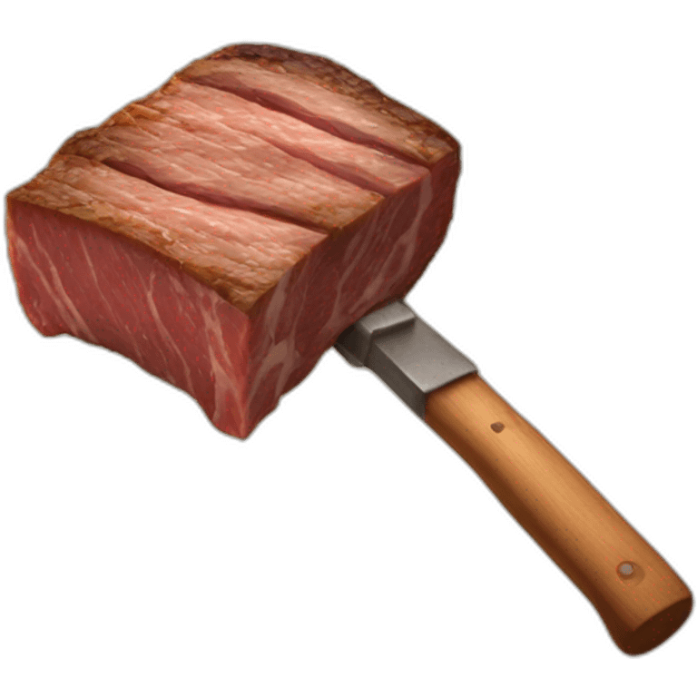 Brisket hammer emoji