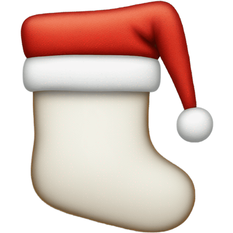 Christmas stocking emoji