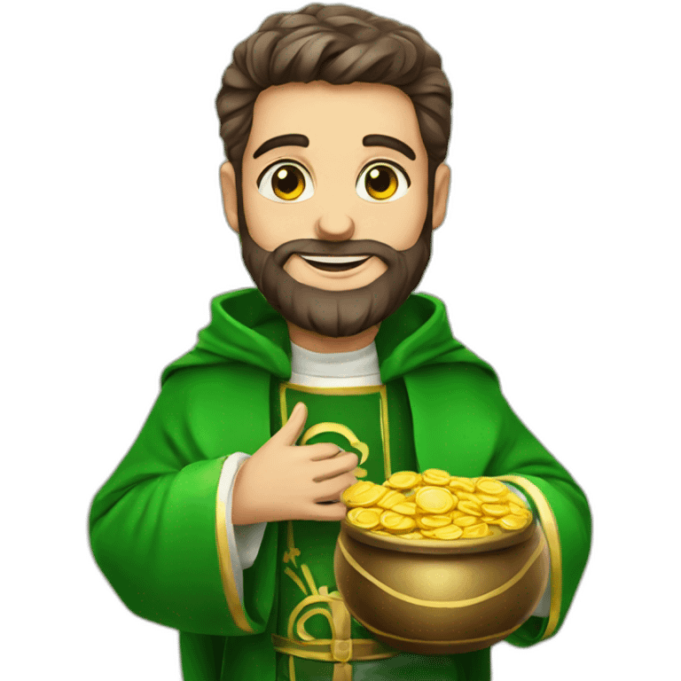 st patrick catholic cute happy emoji