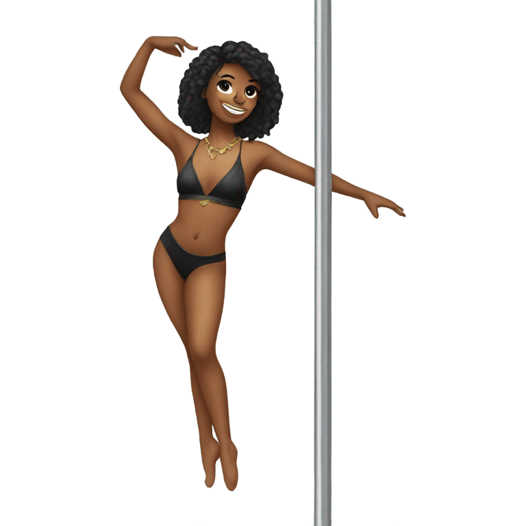 Pole dancer emoji