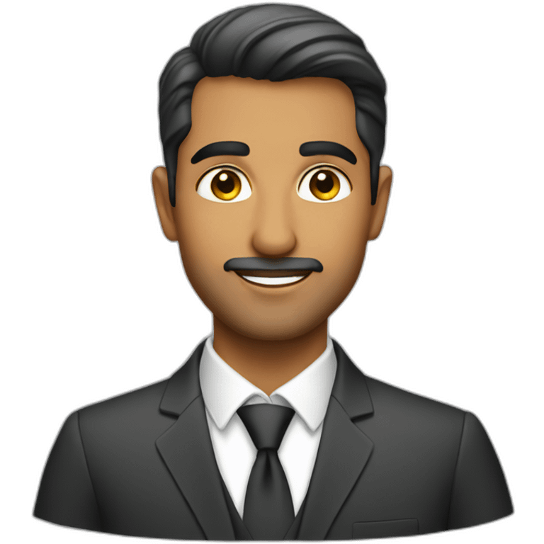 Handsome Muslim Banker emoji