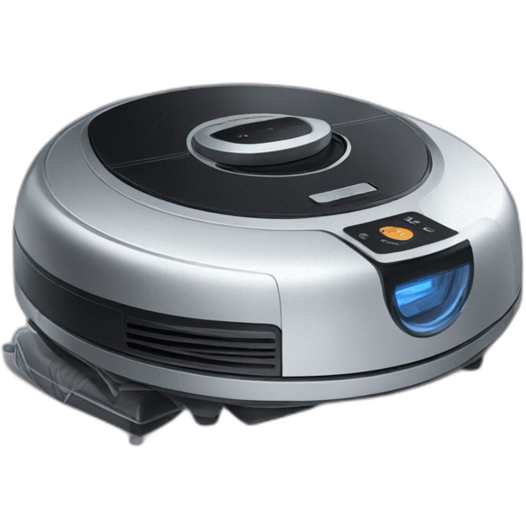 robot vacuum cleaner ninja emoji