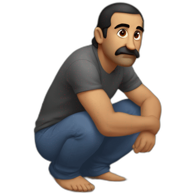 Armenian squatting emoji