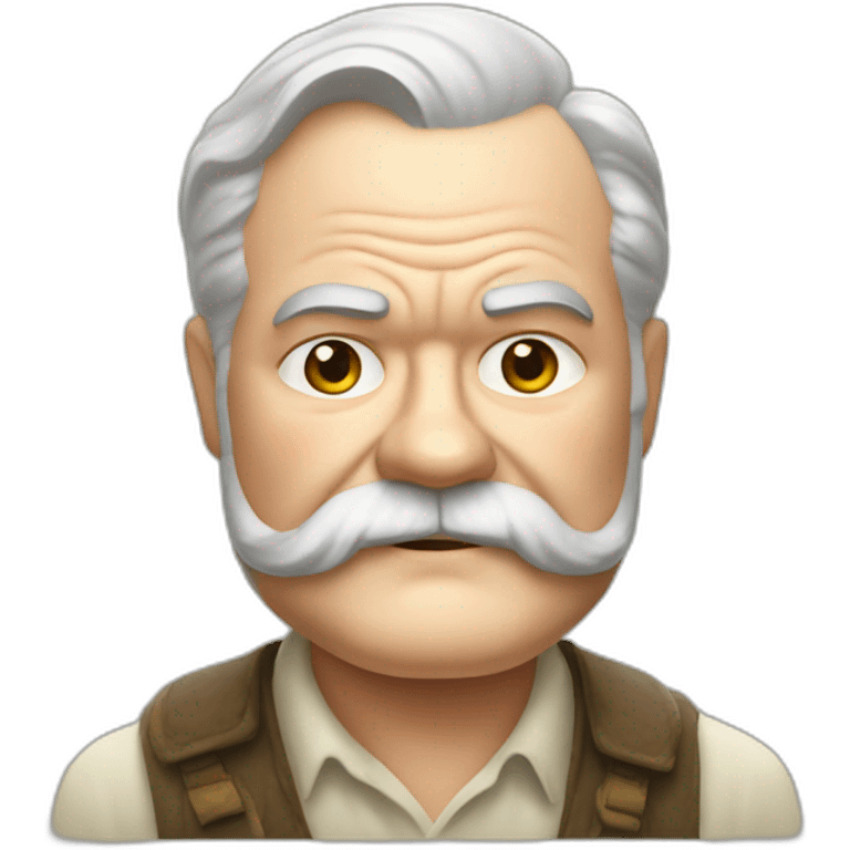 Ernest Hemingway  emoji