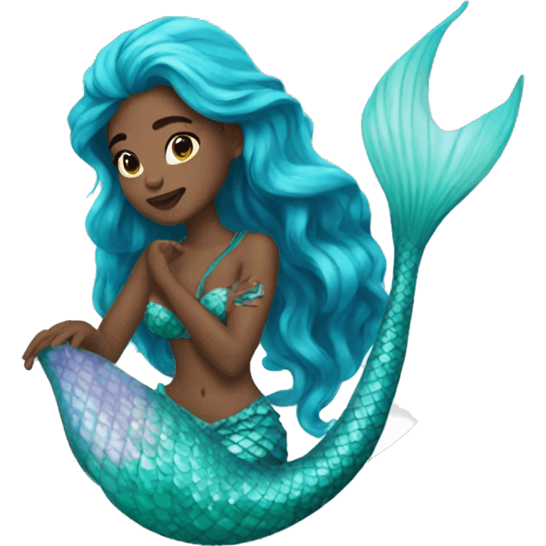 Aesthetic mermaid emoji