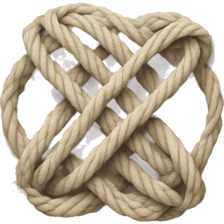 Knot in eight emoji