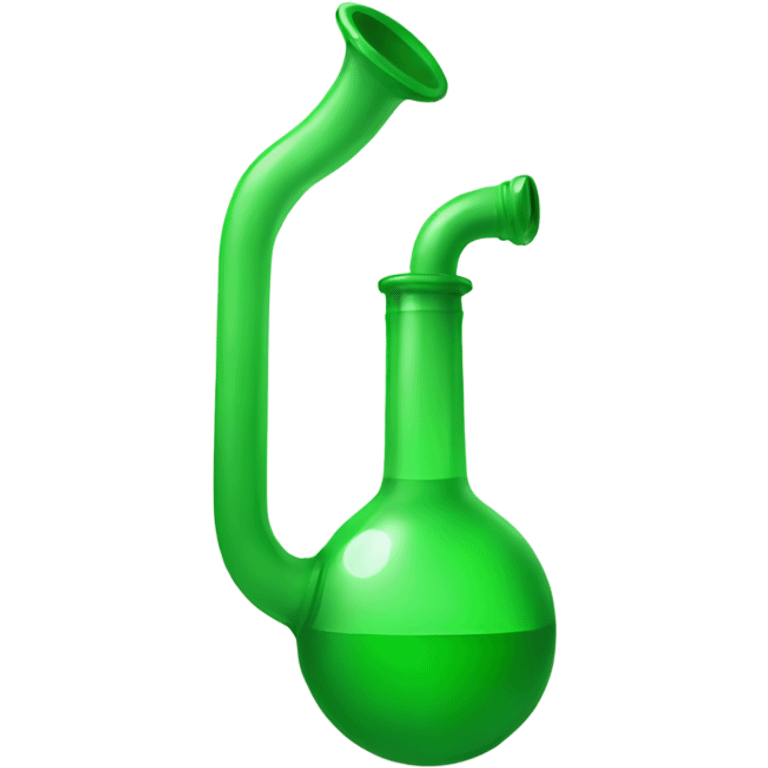 a green bong emoji