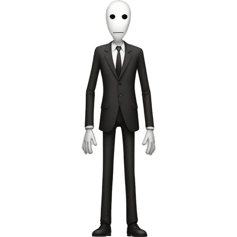 men with long arms like a slenderman  emoji