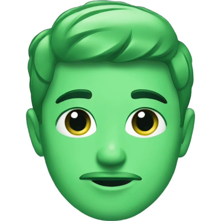 green aesthetic emoji