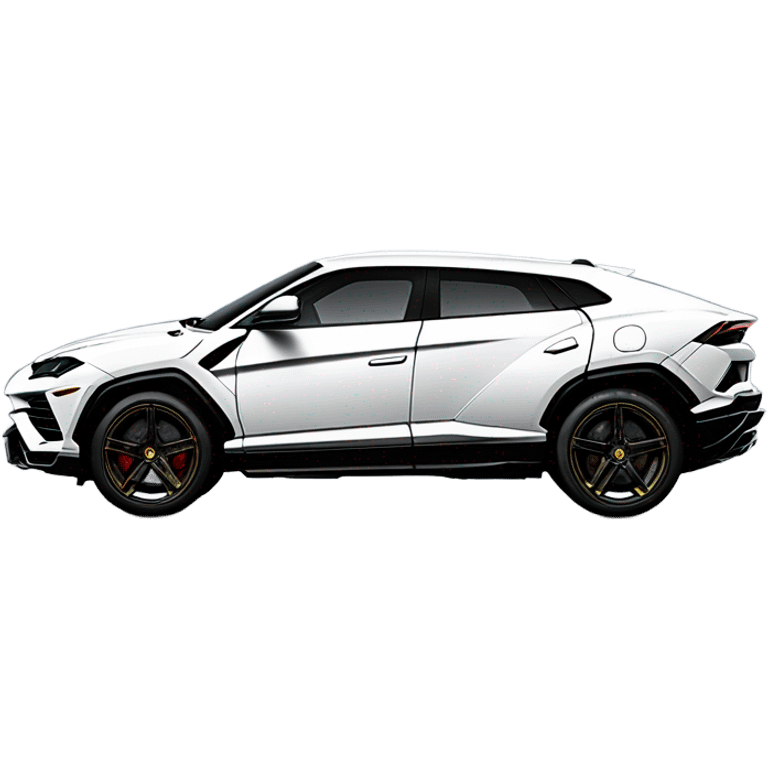 lambroghini urus, side view emoji