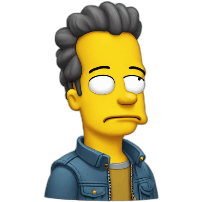 Bart from "the simpsons" emoji