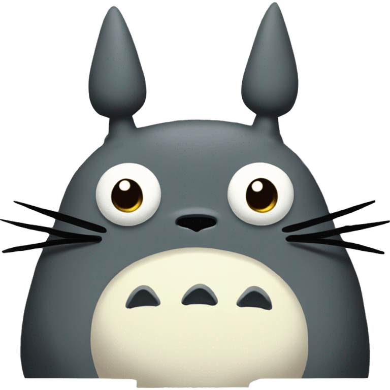 Totoro very Furious  emoji