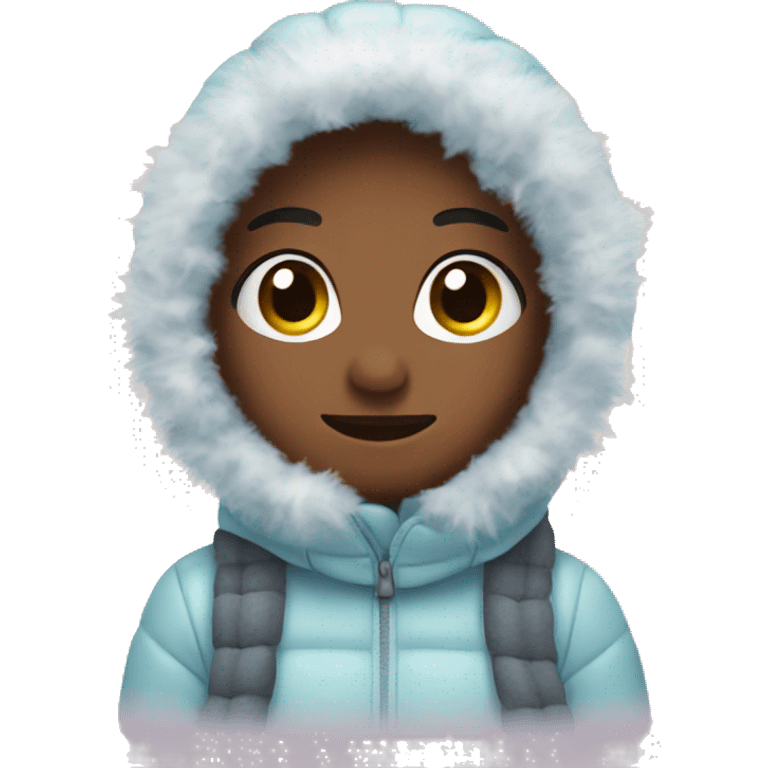 Cute winter vibes emoji