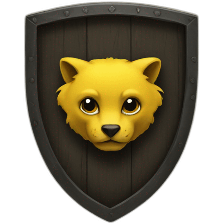 Hufflepuff emblem emoji