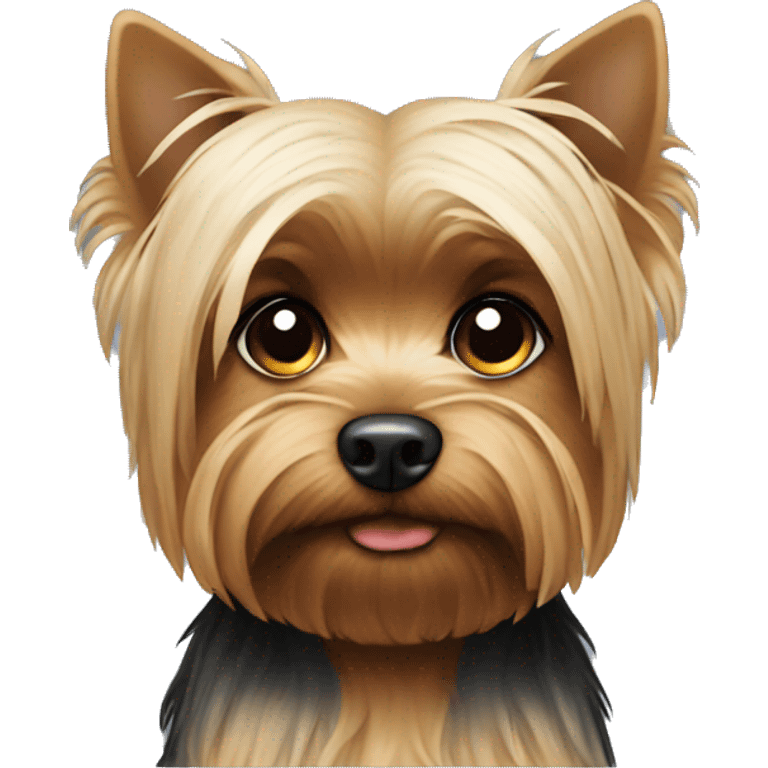 Sad yorkie emoji